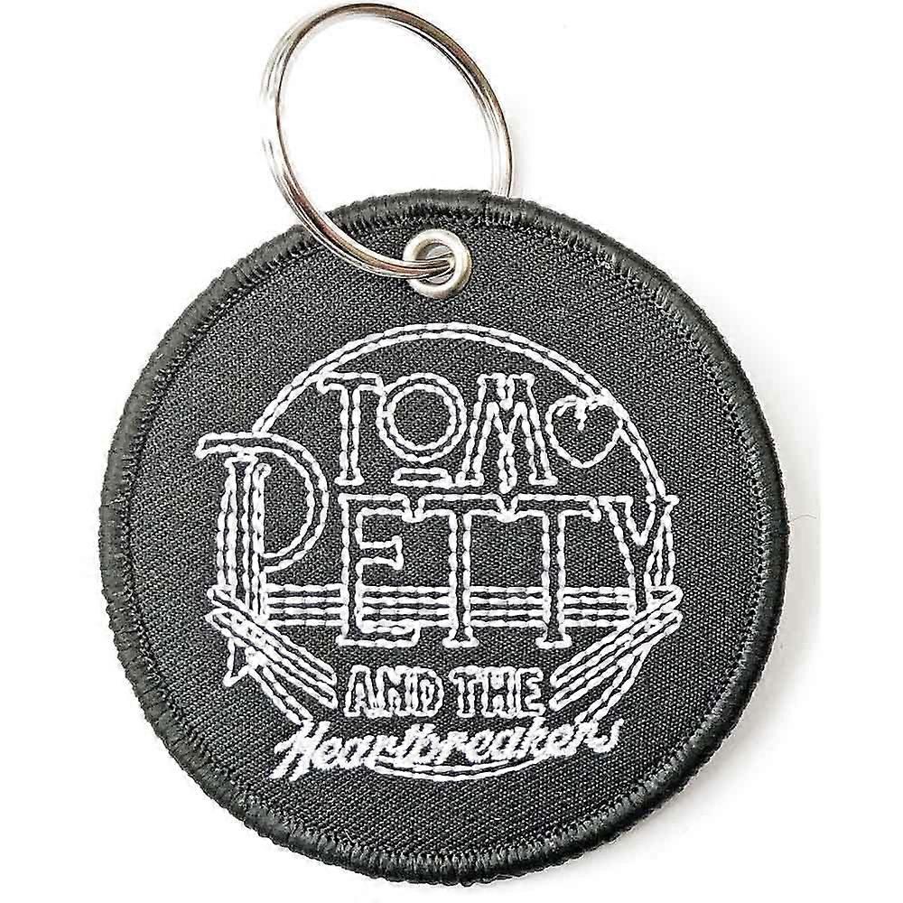 Tom Petty Keyring Circle Logo Patch Keychain