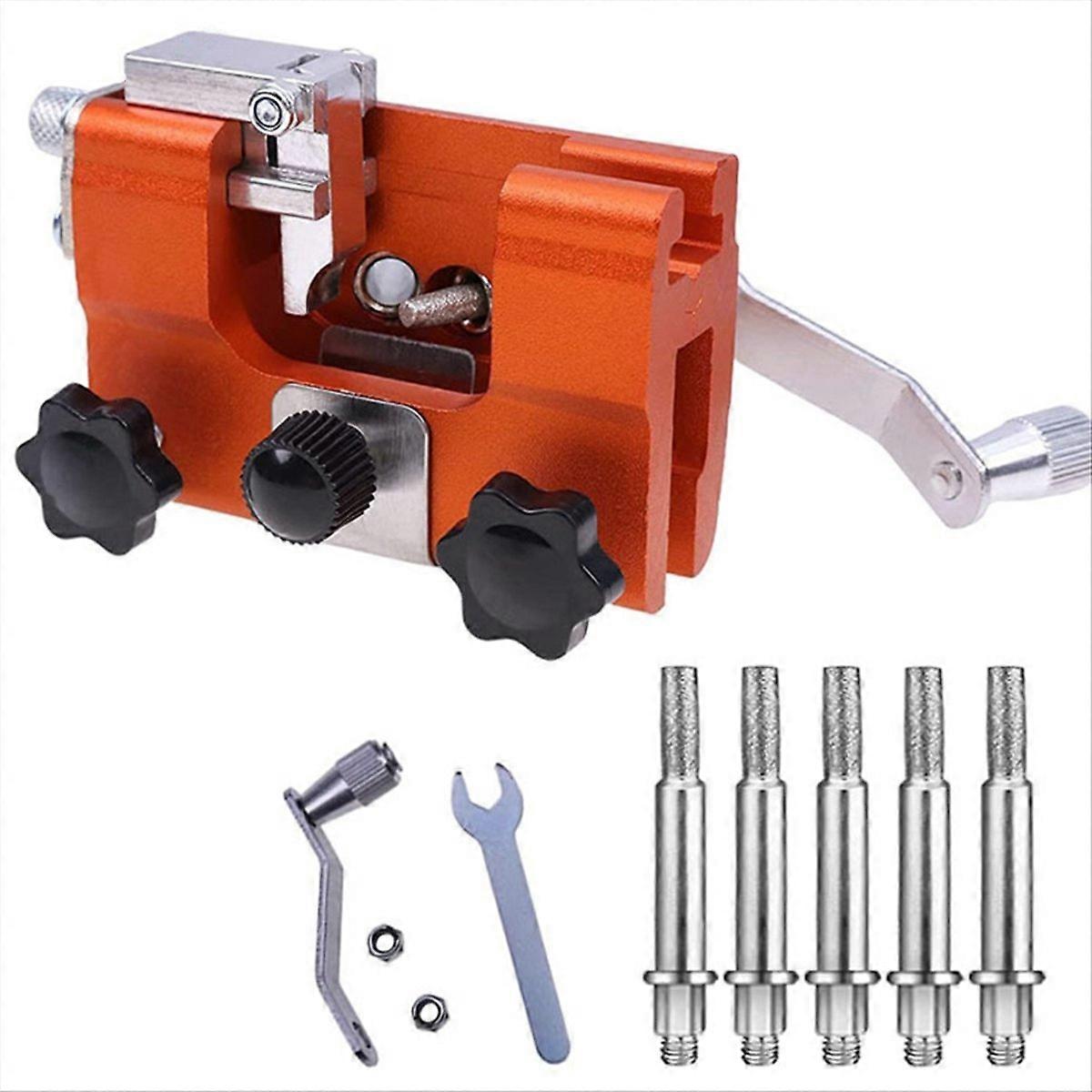 Hand Crank Chain Grinder Portable Household Hardware Tool