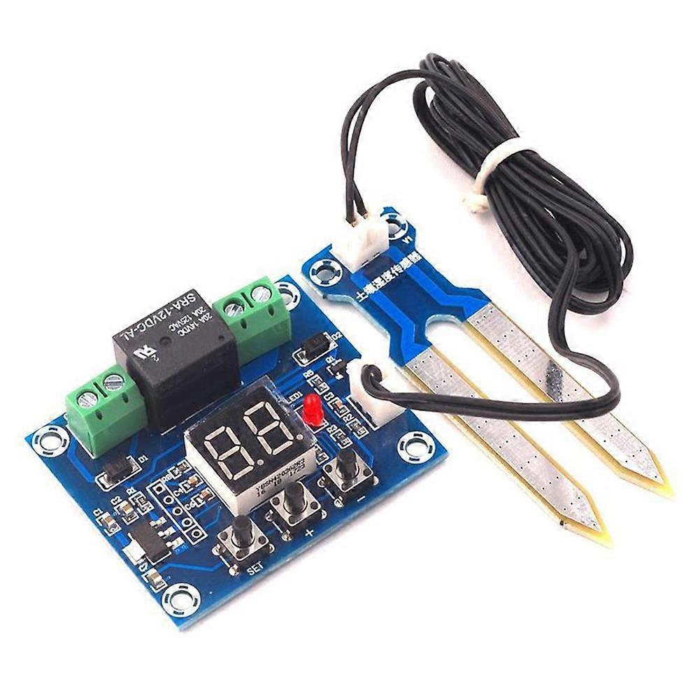 Digital Soil Humidity Sensor Controller 12V Digital Soil Humidity Sensor Controller Irrigation Automatic Water