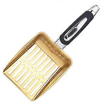 Cat Litter Scoop Metal Long Handle Litter Scooper Deep Shovel compatible with Cat Kitten Litter Box Cleaning Tool Pet Supplies