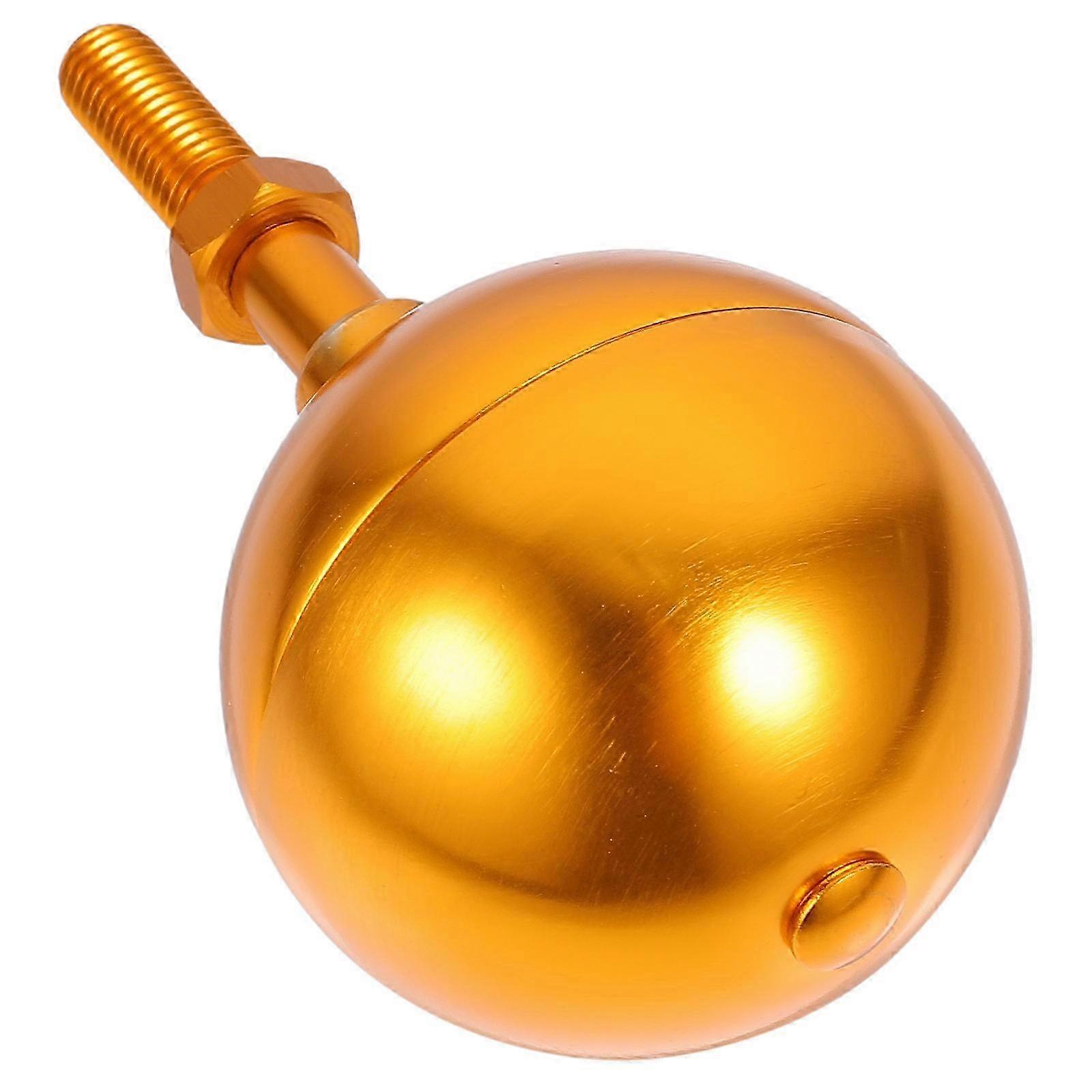 Ornamental Flagpole Finial Ball Compatible with Multiple Pole Types