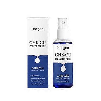 Hoegoa Copper Peptide Hair And Scalp Serum - Light, Moisturizing, Refreshing, Non-Greasy Daily Care Essence