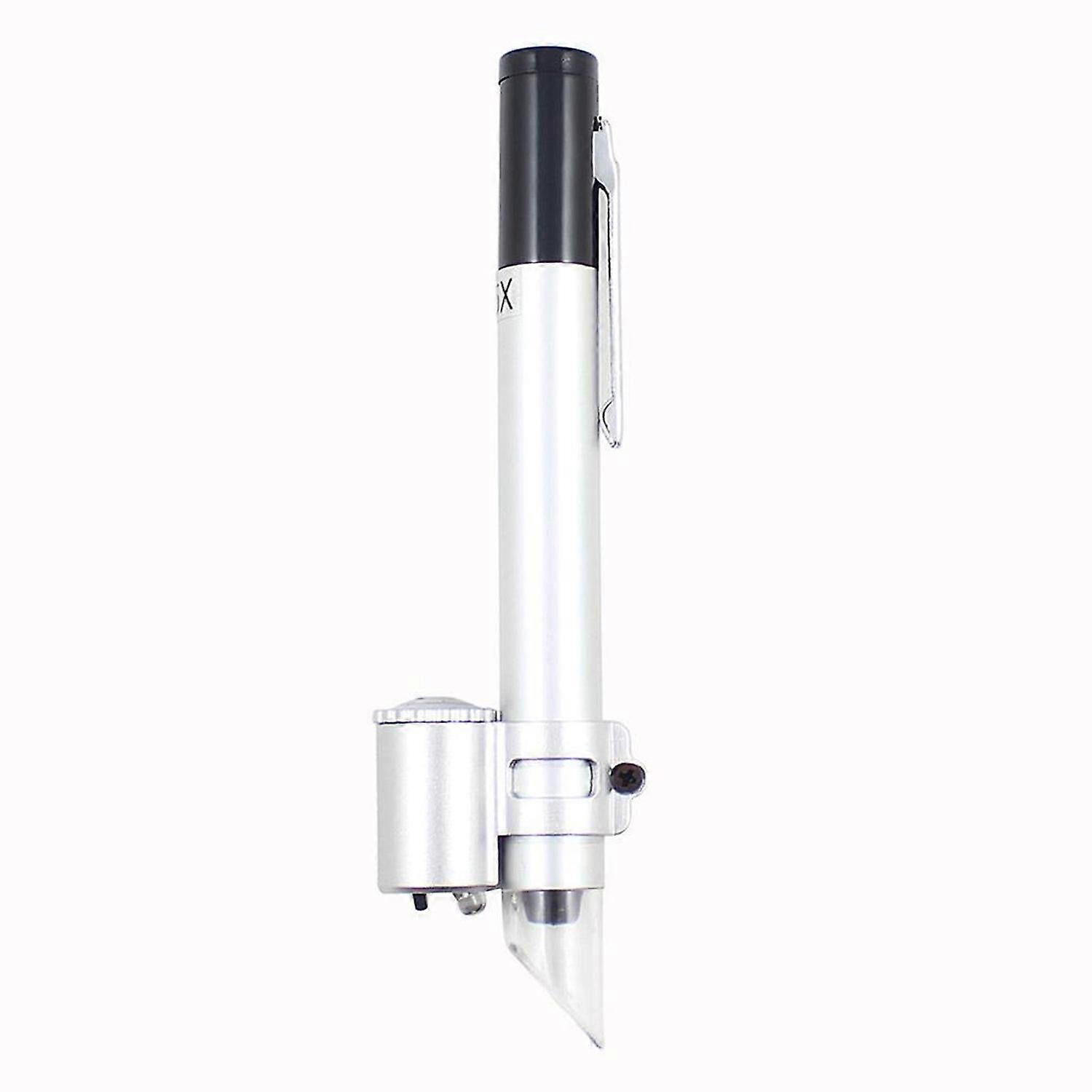 Pen Type Microscope Mini Magnifier Professional 50X Pocket Microscope Portable