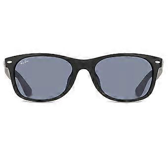 Ray-Ban RB2132F New Wayfarer Asian Fit 622/R5 Vollrand-Sonnenbrille Schwarz Unisex Wayfarer UV3 Original