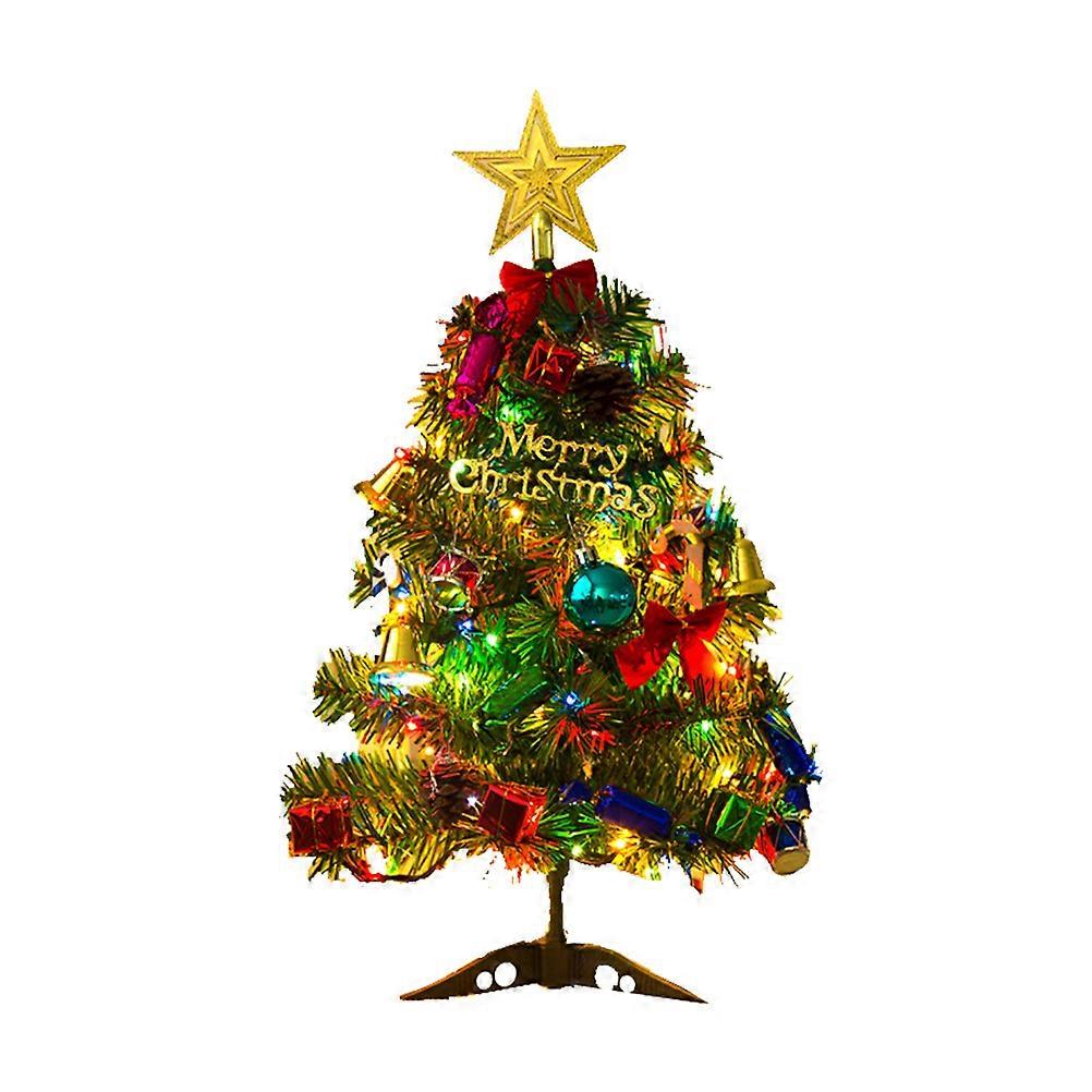 Christmas Tree Artificial Christmas Tree Featuring LED Multicolor Lights