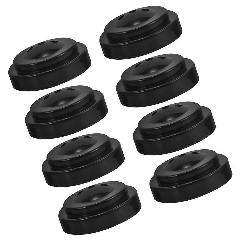 Flagpole Holder Mini Plastic Base for Holding 8Pcs Desk Flags for Office