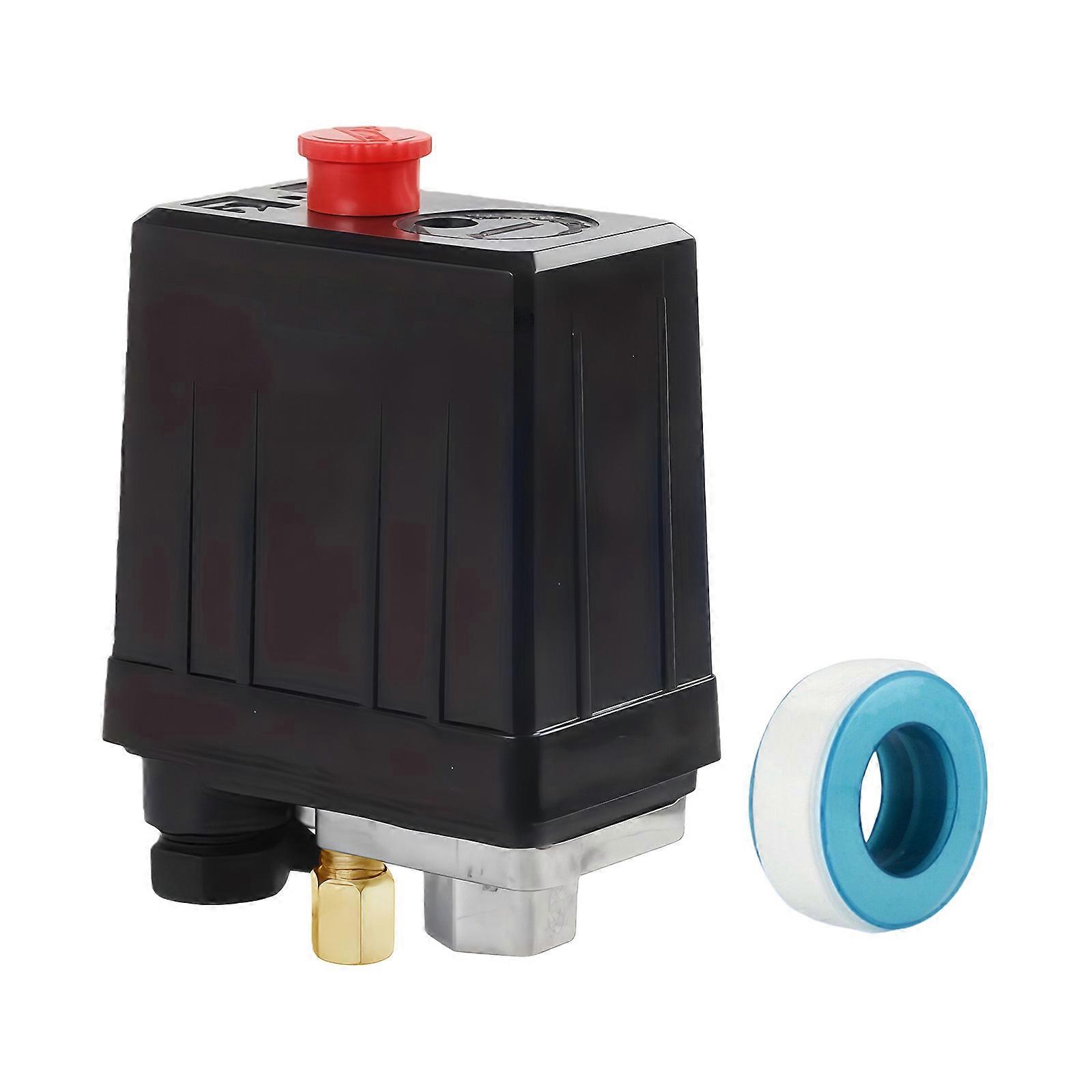 Air Compressor Pressure Controller With Standardized Connectors For Quick DIY Installation Multicolor