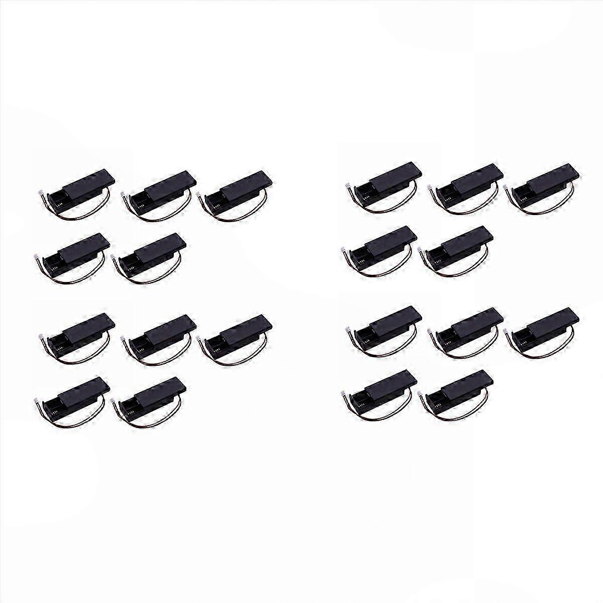 20-Pack Battery Holder Case for 2 AAA Batteries, 3V PH2.0 Connector, Compatible with Microbit Development Projects