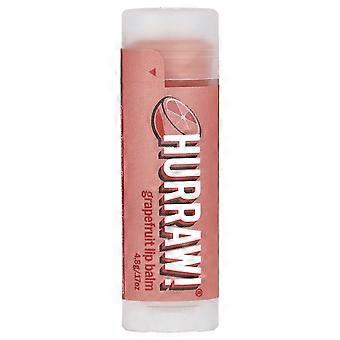 Hurraw! Balm, Lip Balm, Grapefruit, 0.17 oz (4.8 g), 6-Pack