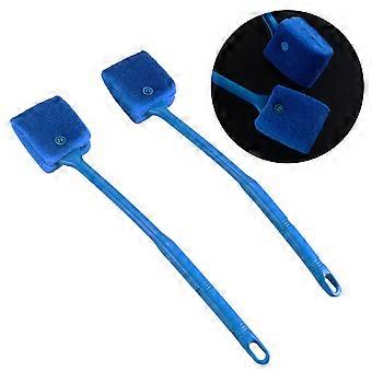 Brosse pour aquarium (2 pièces, bleue)
