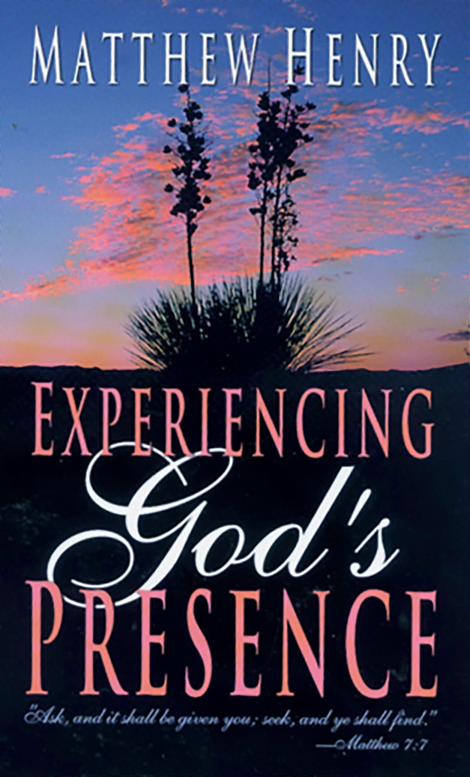 Experiencing god's presence