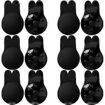 4-6 Pairs Adhesive Bra Invisible Bra Sticky Bra Strapless Backless Bra Breast Lift Tape Nipple Covers compatible  Women