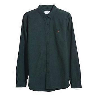 Farah Mens Steen Organic Cotton Slim Shirt