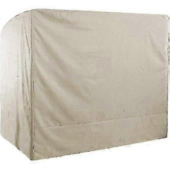 Waterproof 3 Seater Garden Swing Cover,220x125x175cm 210d Oxford Anti-uv Swing Seat Cover Outdoor Swing Protector Cover-beige