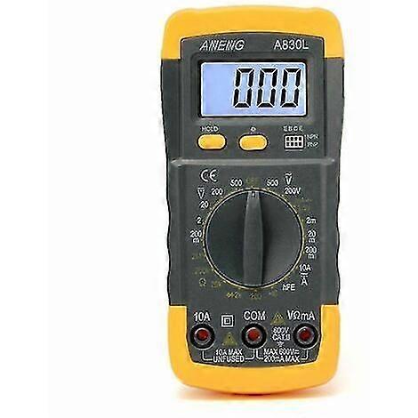 Digital Voltmeter Ammeter Lcd Auto Range Ohmmeter Multimeter Ac/dc Volt Tester Meter Rheoscope