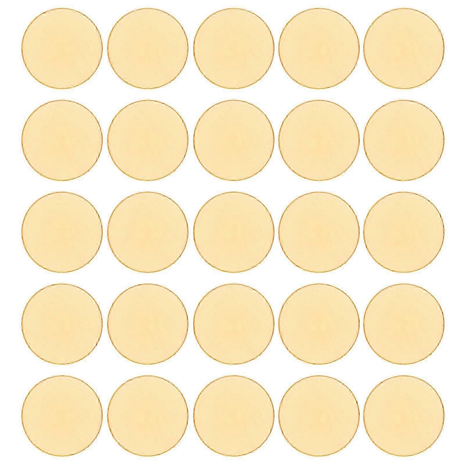 100Pcs Orange Chips for Games Plastic Counting Markers