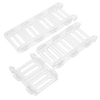 Pet Climbing Ladder Clear Hamster Ladder for Fun Play 3Pcs Interactive Acrylic Toy