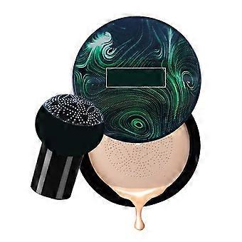 BB Cream Foundation with Mushroom Head Sponge, Even Coverage for Flawless Skin, Multiple Shades