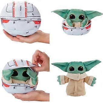 Plush - STAR WARS - The Mandalorian - Black - Interior - Batteries