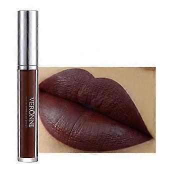 Matter, flüssiger Lippenstift, wasserfest, langanhaltend, feuchtigkeitsspendend – Braun 11#