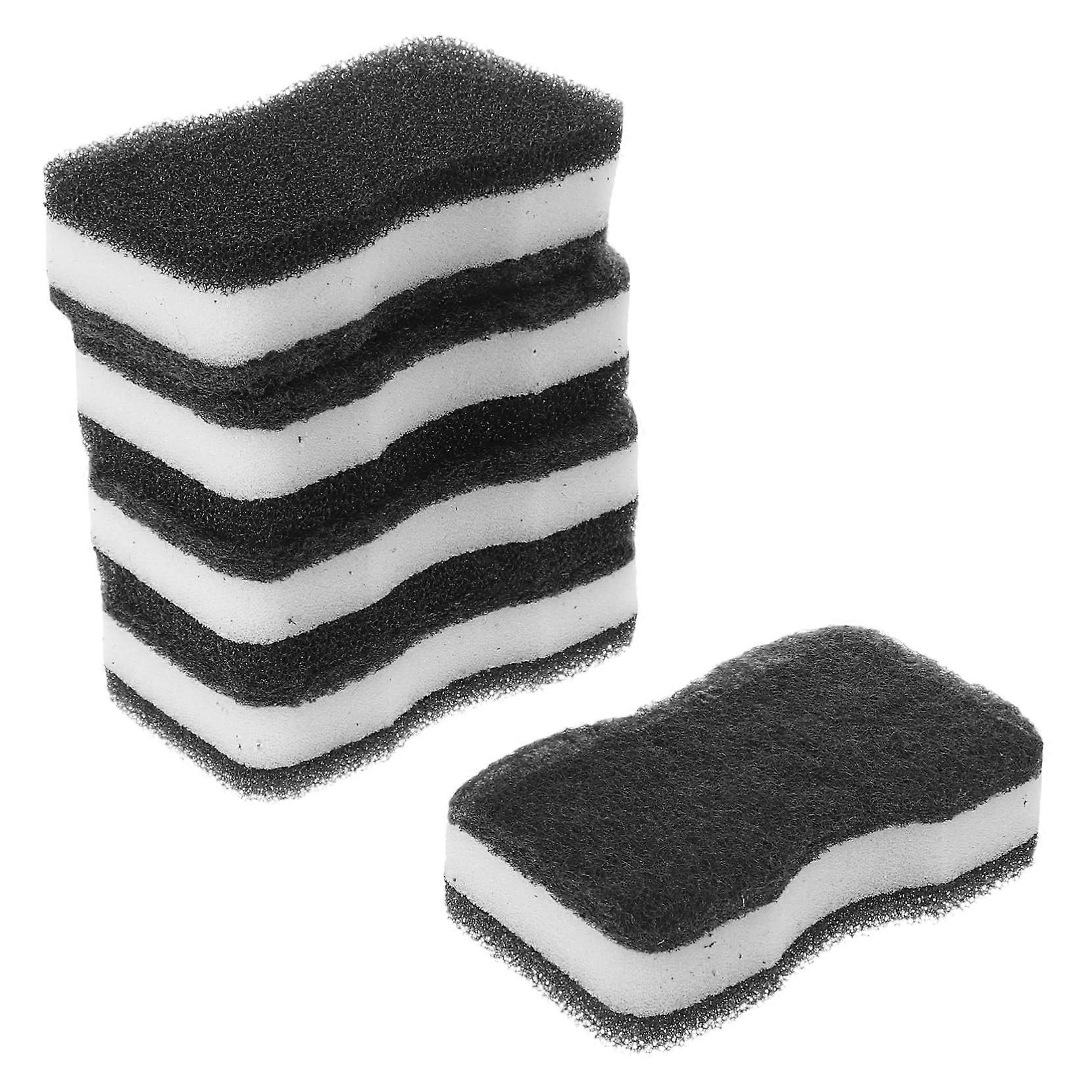 5pcs Kitchen Cleaning Sponge Set, Reusable Scratch MultiPurpose Dishwashing Sponges