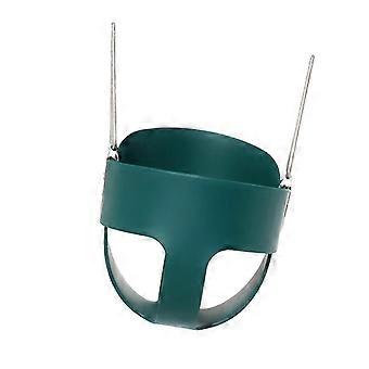 Columpio de cubo con respaldo alto, asiento de columpio para niños pequeños para exteriores, patio, parque N