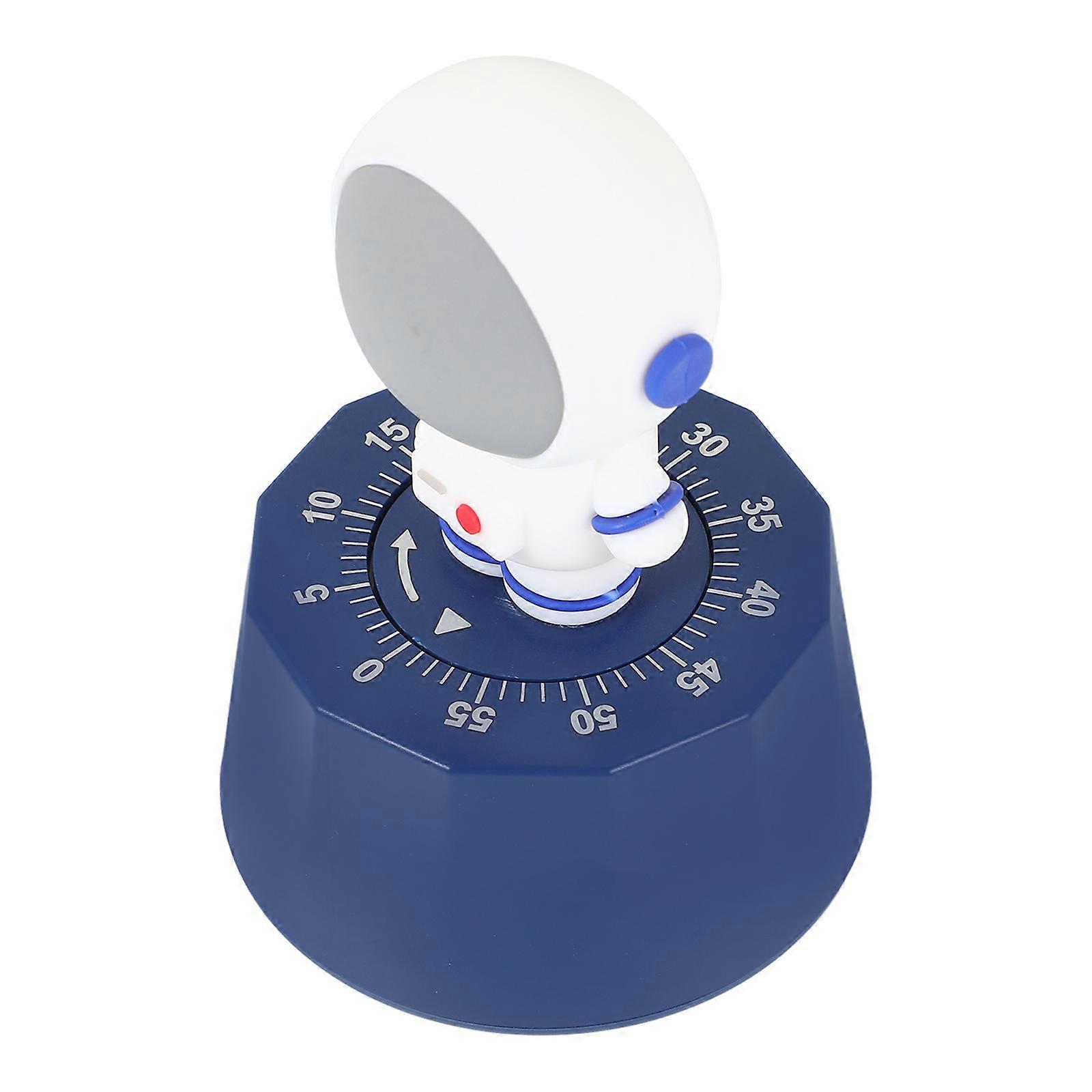 Timer Cartoon Mechanical Timer for Learning 5Pcs with Blue Plastic Design