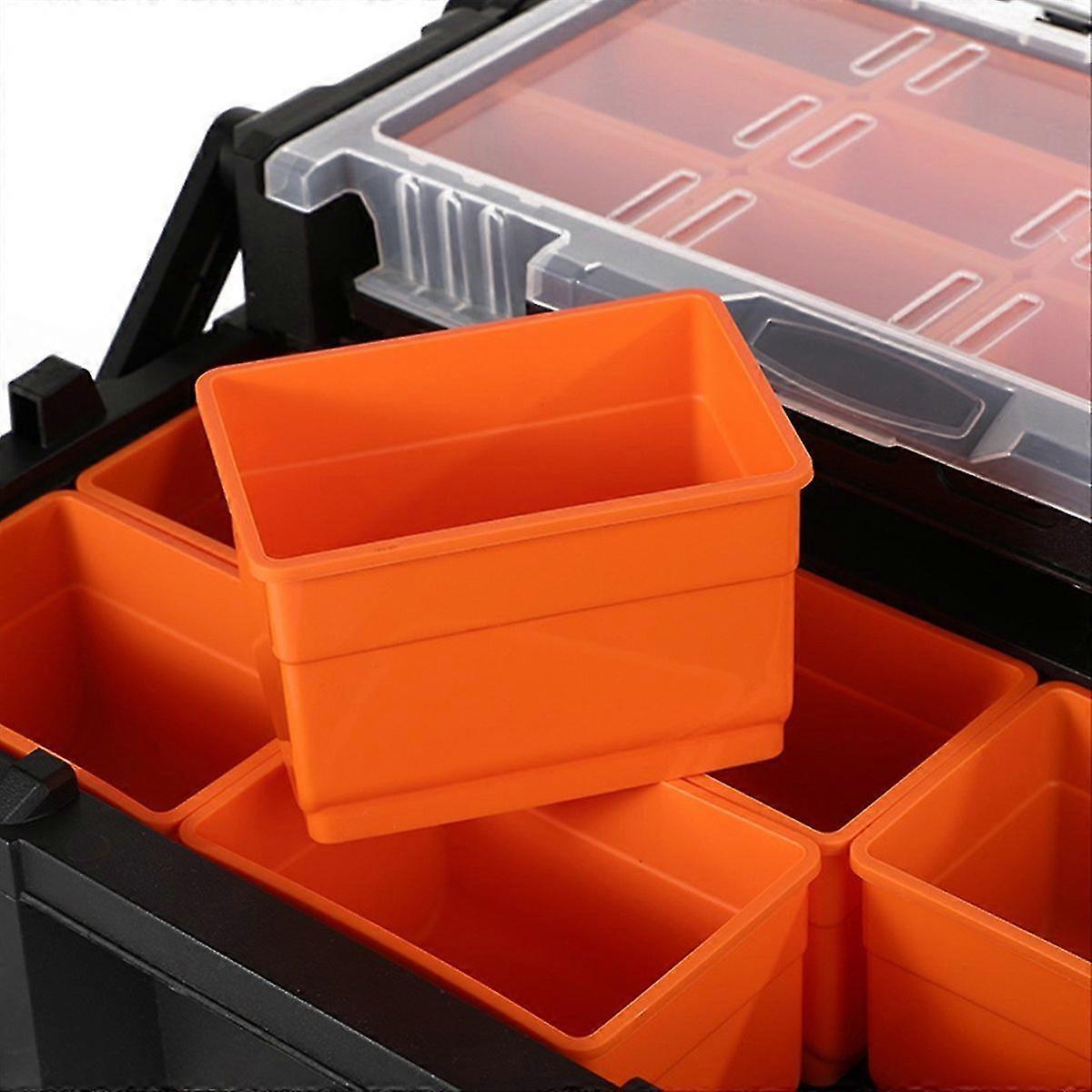 Portable Parts Storage Box Hardware Screws Tool Box