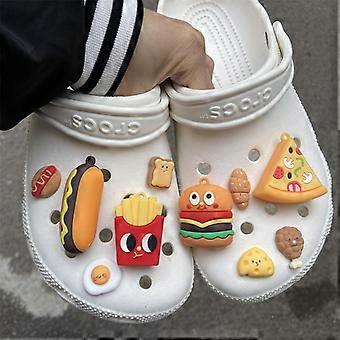 Set van 10 Burger Hole chips schoen accessoires