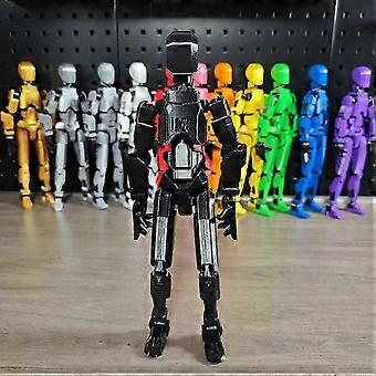 Multi-Jointed Movable Robot Mannequin - 3D Printed Action Figure Model for Kids & Adult Collectors