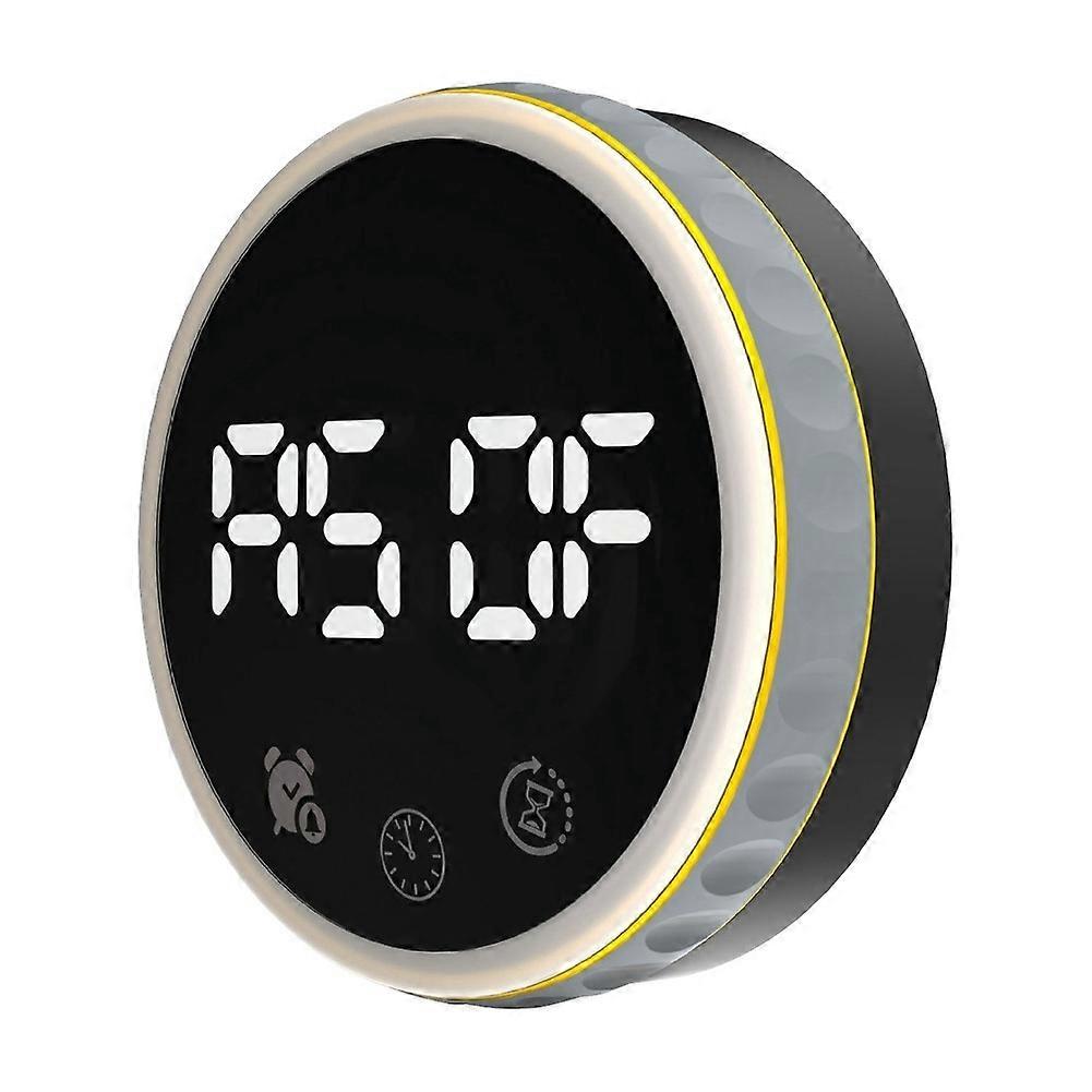 Magnetic Rotating Circular Timer Kitchen Baking Alarm Student Time Management Timer 7 Color Marquee