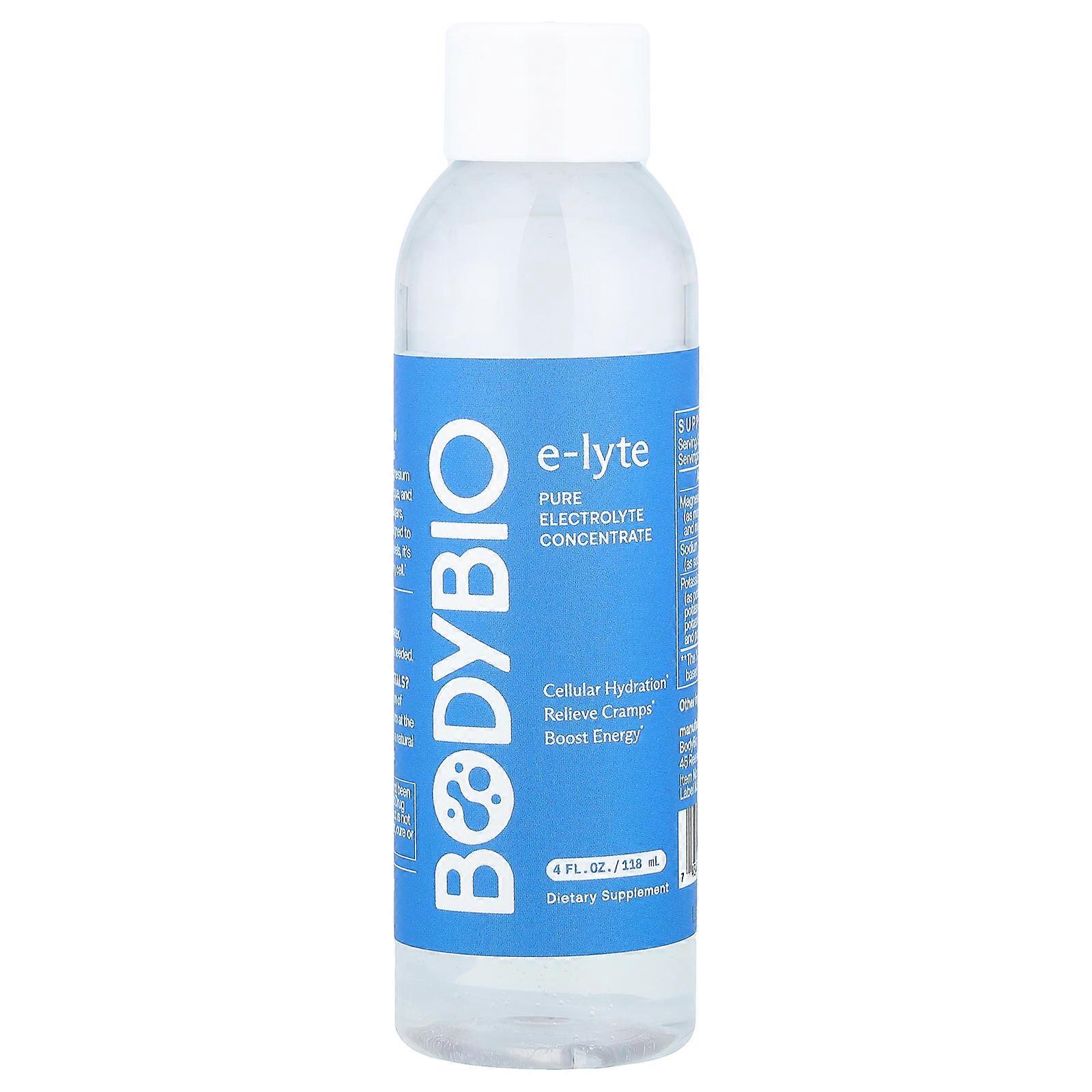 2 x BodyBio, E-Lyte, 4 fl oz (118 ml)
