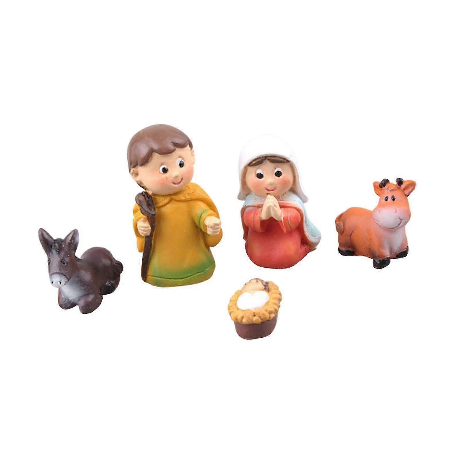 Resin Nativity Set Indoor Decor