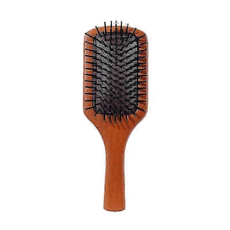 Massage Wooden Comb Mini Paddle Brush