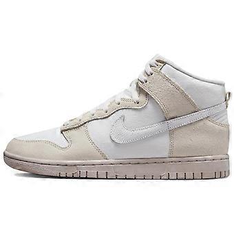 Nike Dunk High Retro Prm Cracked Leather Swoosh DV0822-100