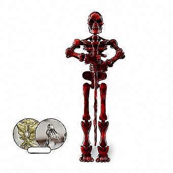 Haunted House Graveyard Decor Mini Medieval Skeleton Figurines for Halloween Parties and Home Table Display