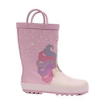 Trespass Childrens/Kids Unicorn Wellington Boots