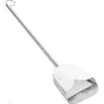 Steel Adjustable Poop Scooper for Efficient Bird Cage Chicken Coop Cleaning Telescopic Design for Reptile Litter Small Pet Waste Removal