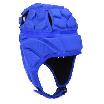 Fútbol Profesional Béisbol Casco Deportivo Rugby Portero Roller Sombrero Protector de CabezaAzul L