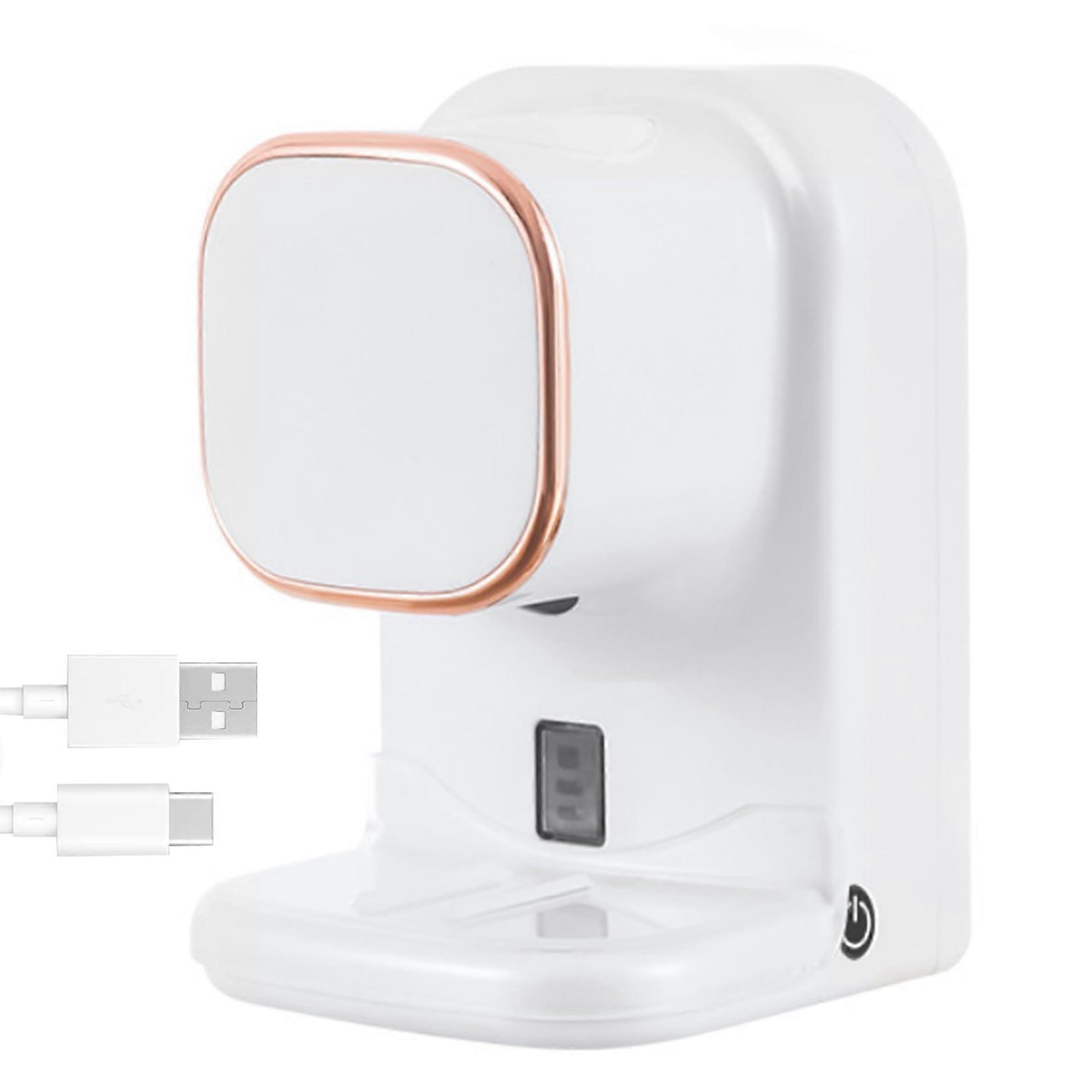 USB Rechargeable Automatic Toothpaste Dispenser with Smart Motion Sensor, Punch Wall Mounted, Touchless Bathroom Design