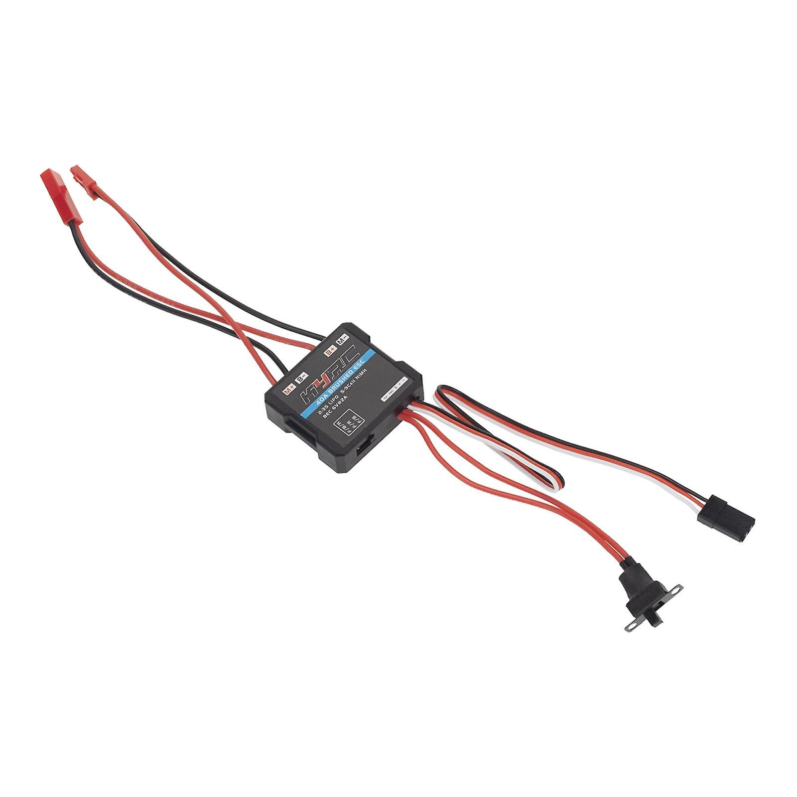 Two-Way 40A Brush ESC 3A 6V BEC for RC 1/16 1/18 Crawler Car Tank Accessory