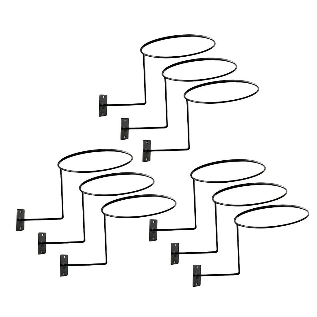 3 قطع حامل قبعة معدنية جدار جبل قبعة الكرة شعر مستعار رف شماعات هوك حامل 04