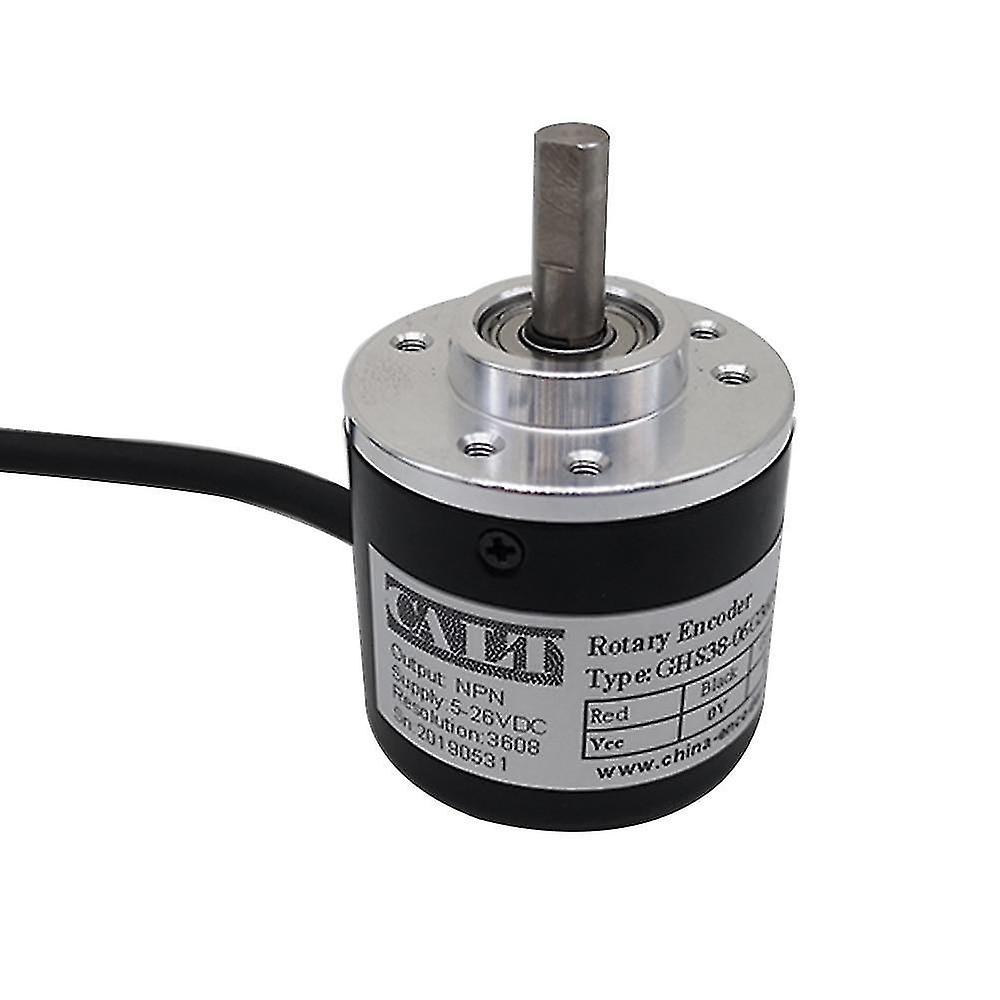 200Ppr 38mm 6mm Shaft Incremental Rotary Encoder