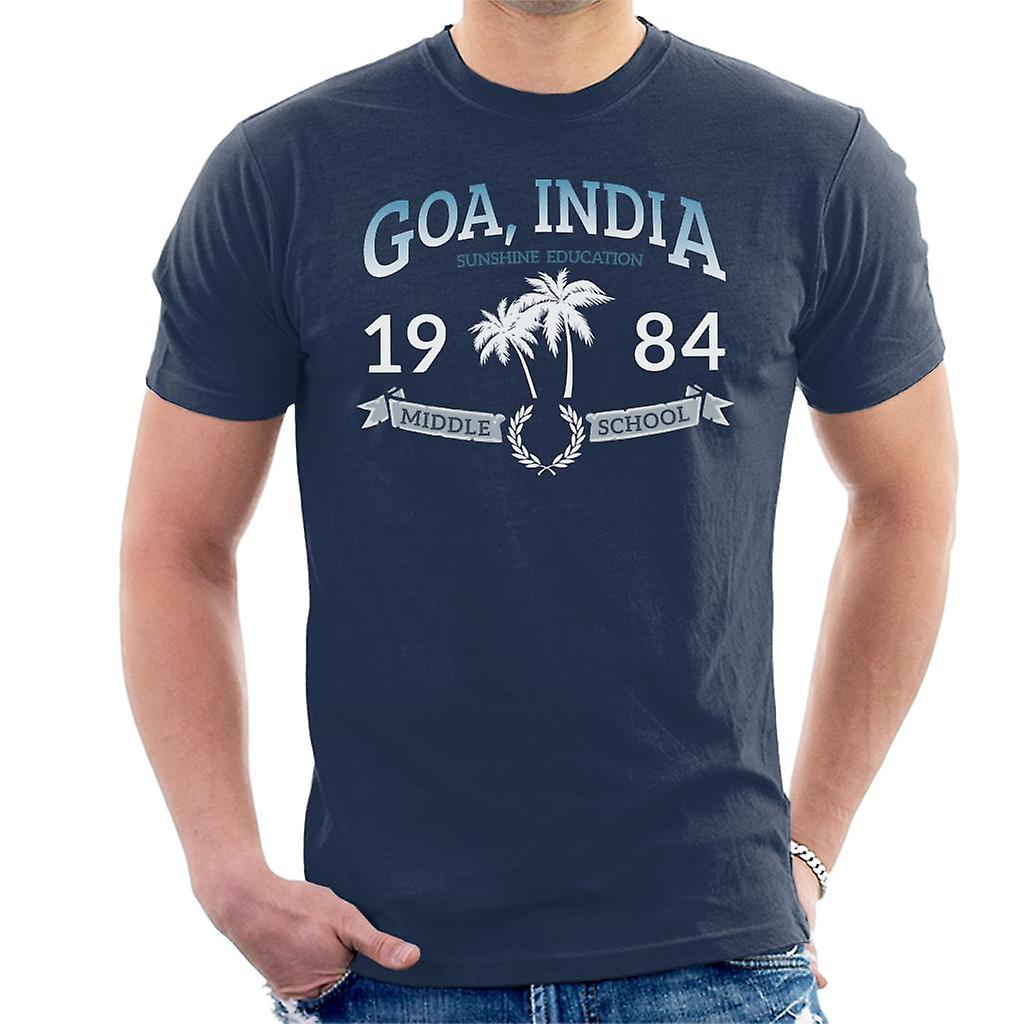 Goa India middenschool mannen T-Shirt