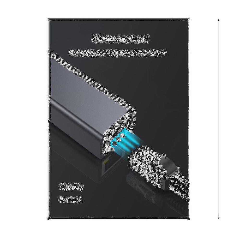 USB Ethernet Adapter Ersatz für Roku Express 4K 2021 und TV Stick Streaming Media Player – mit Micro USB OTG Hub