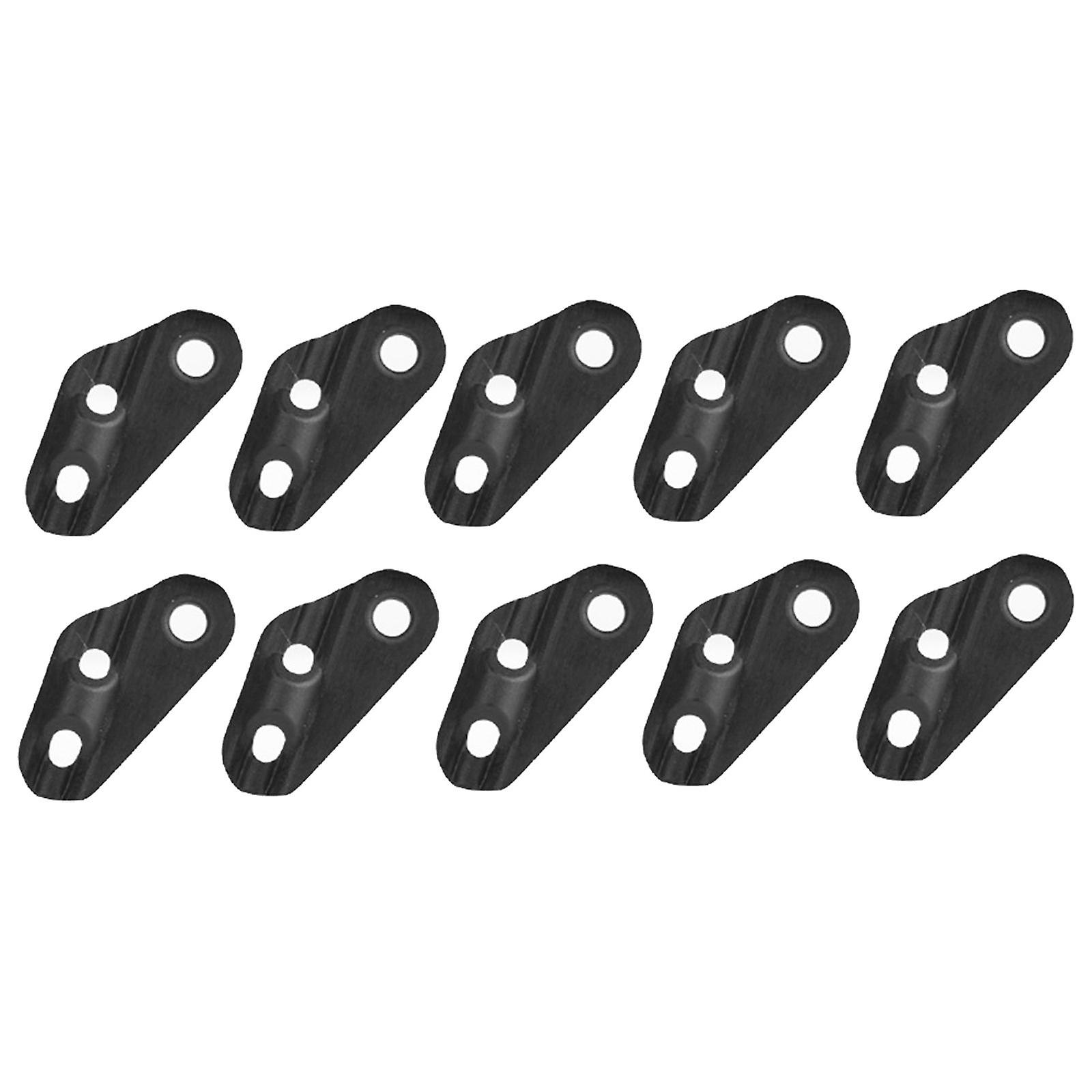 10x Wind Rope Buckles guyline Triangle Plastic Buckle Fixing for Tentorial