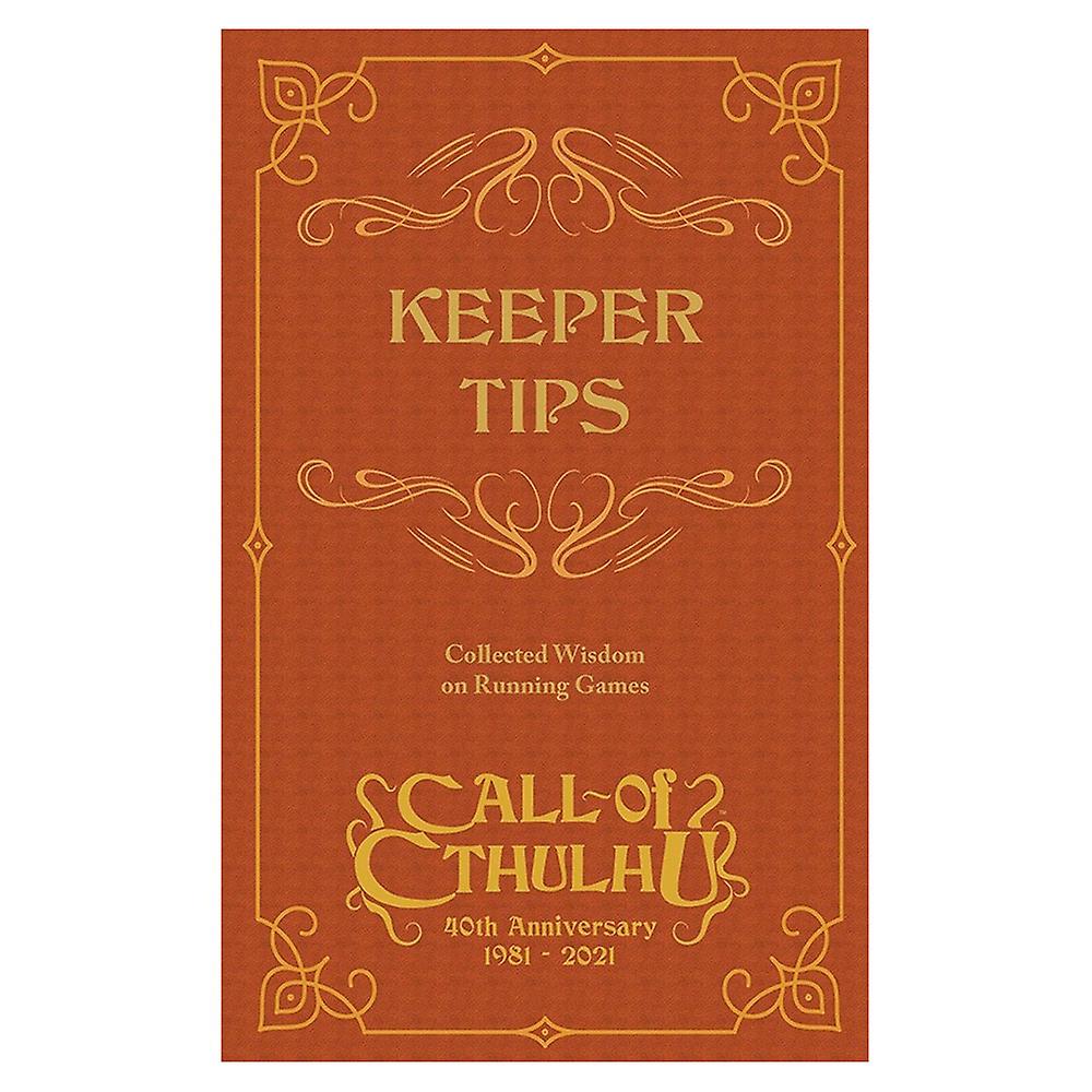 Call of Cthulhu Excellent Quality Interactive Keeper Tips Collected Wisdom Book