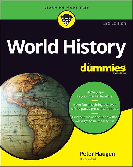 World History For Dummies by Peter Haugen Paperback