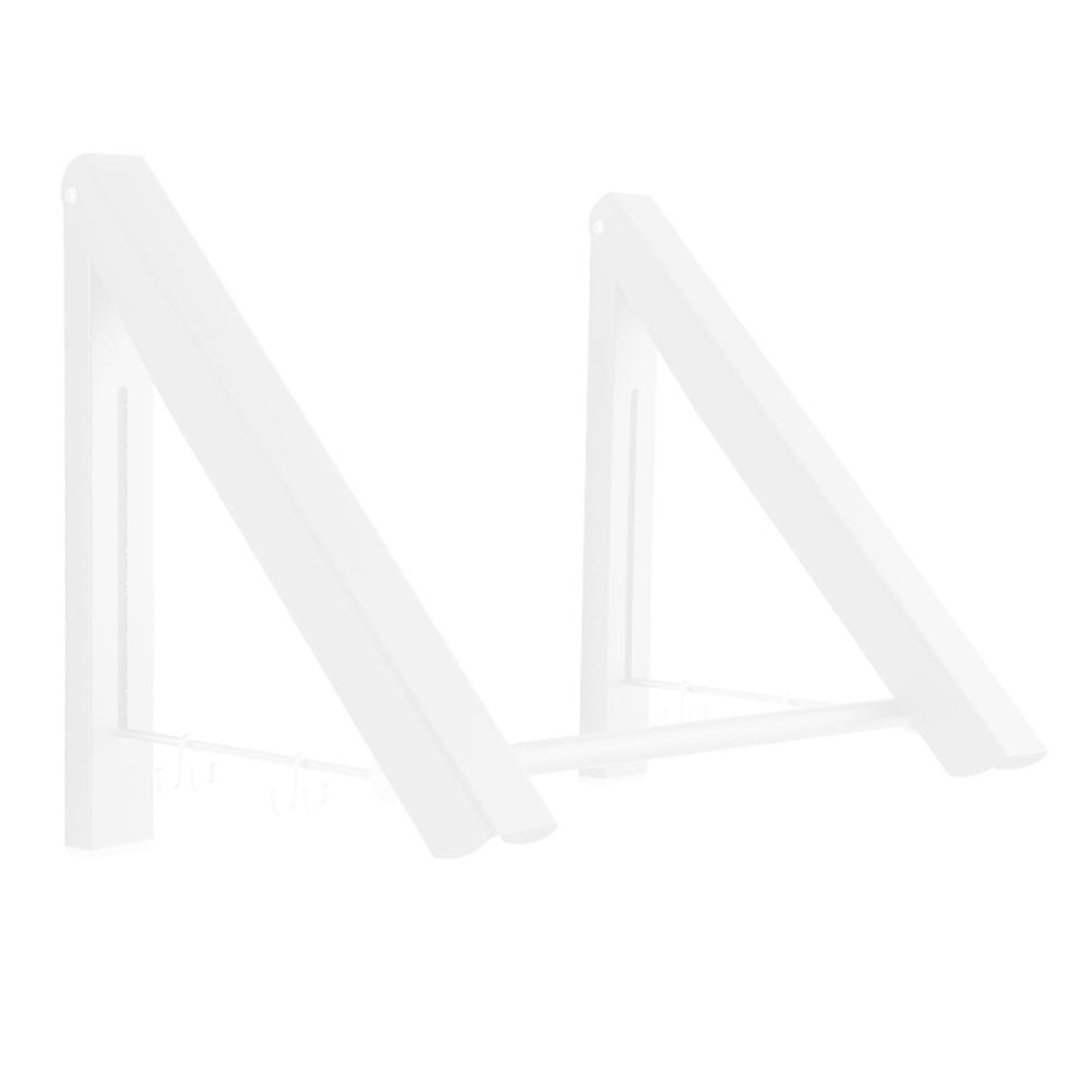 Retractable Clothes Rack Laundry Drying Rack Wall Mounted Clothes Hanger