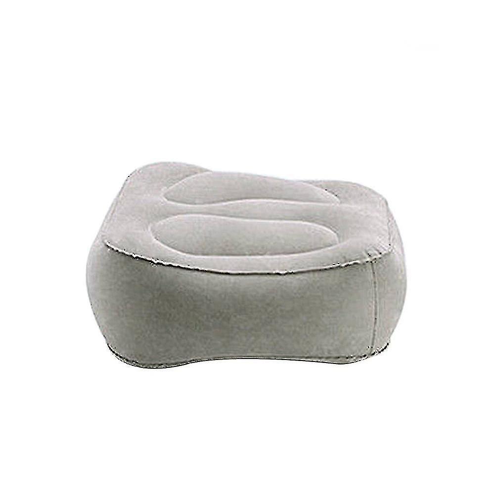 Inflatable Travel Footrest Pillow Foot Leg Rest Travel Pillow For A...